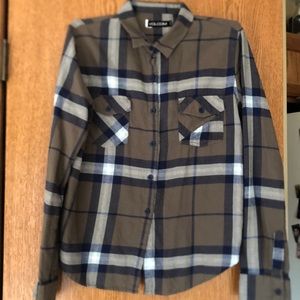 Volcom flannel. Medium.